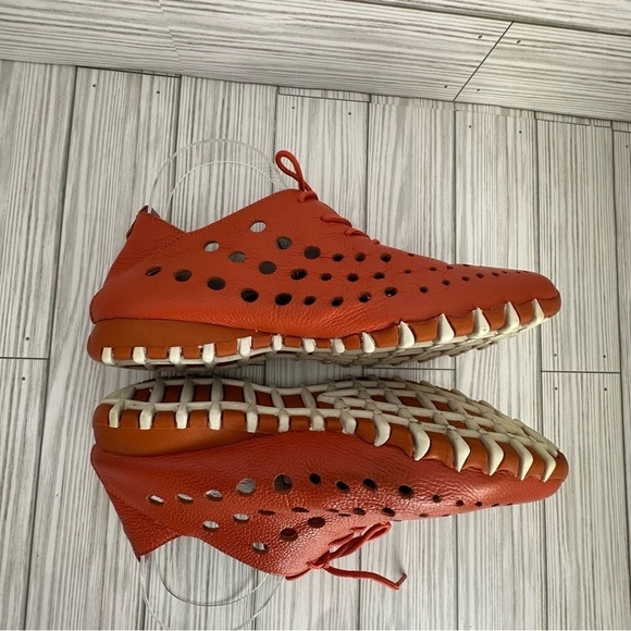 Litfoot women’s orange shoes - Picture 5 of 11